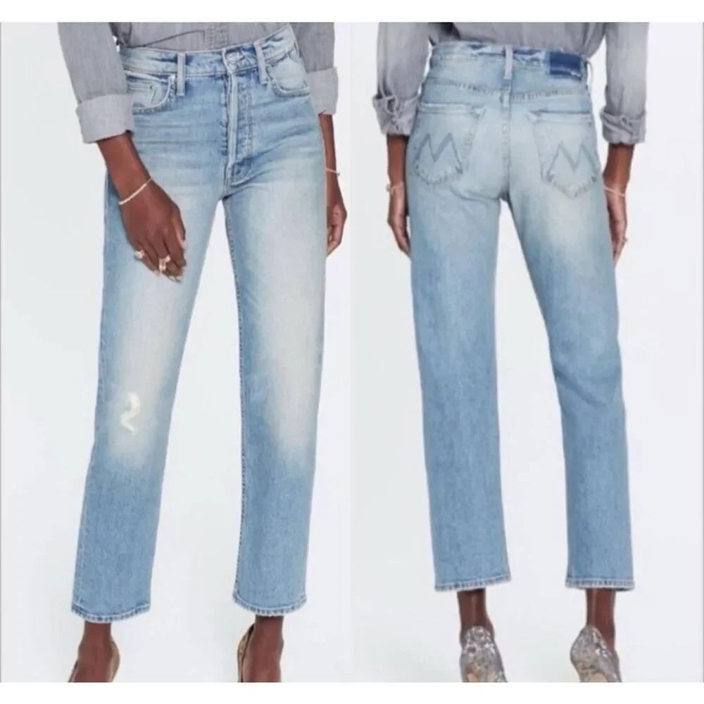MOTHER SUPERIOR The Tomcat Ankle Jeans In Gospel Grace Sz 26